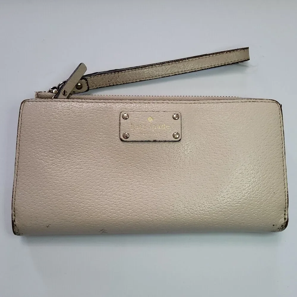 Kate Spade NY Double Zip Full Size Wallet Wristlet